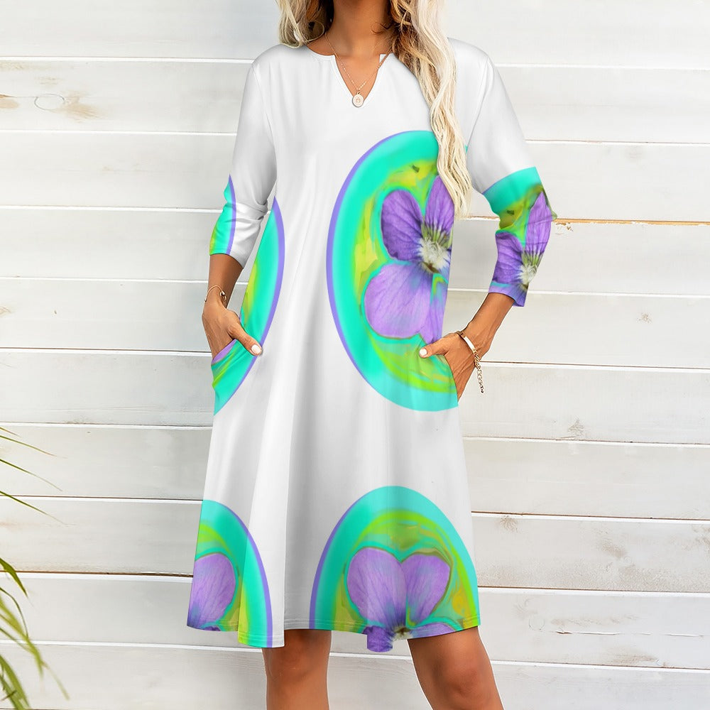 Kleid mit Taschen