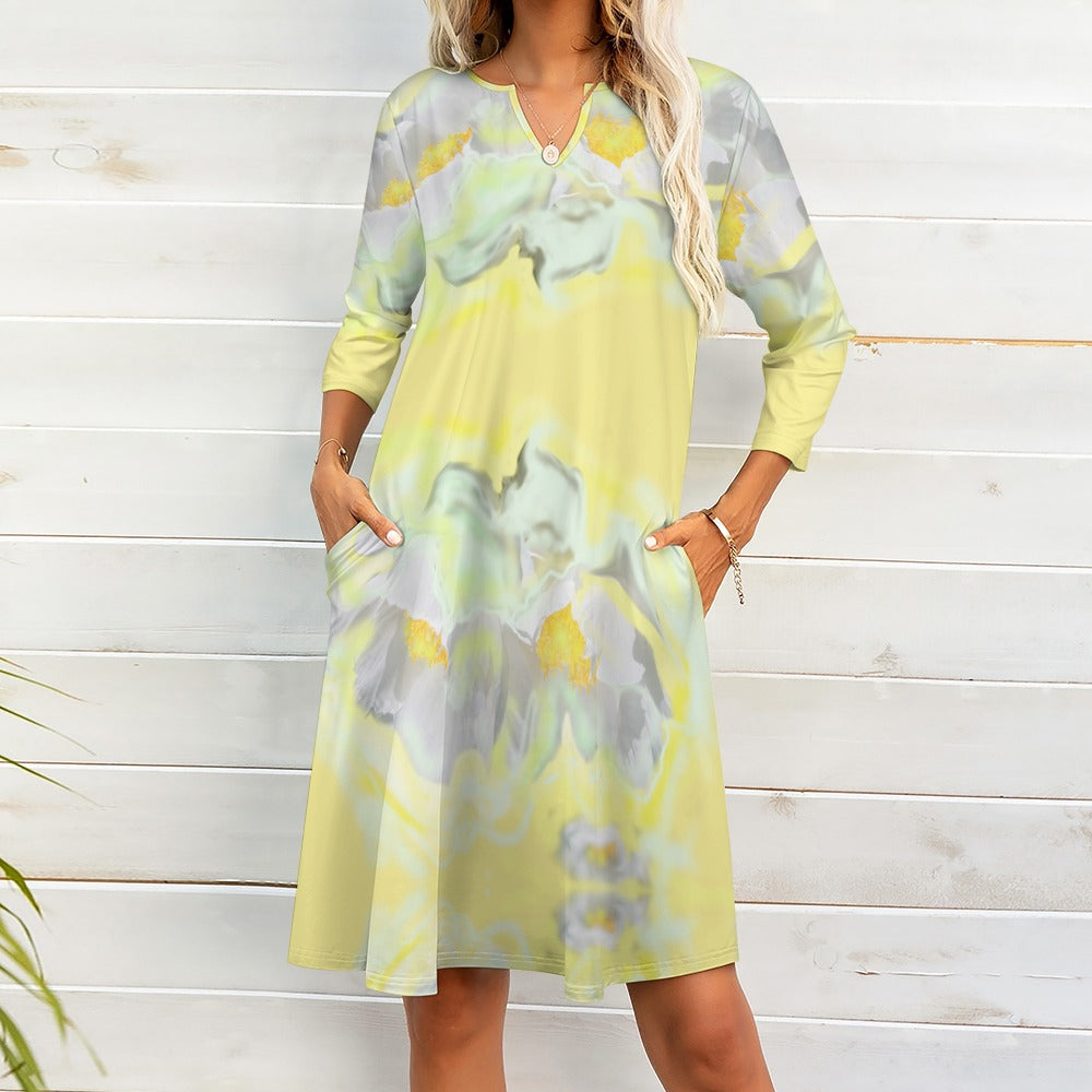 Kleid mit Taschen