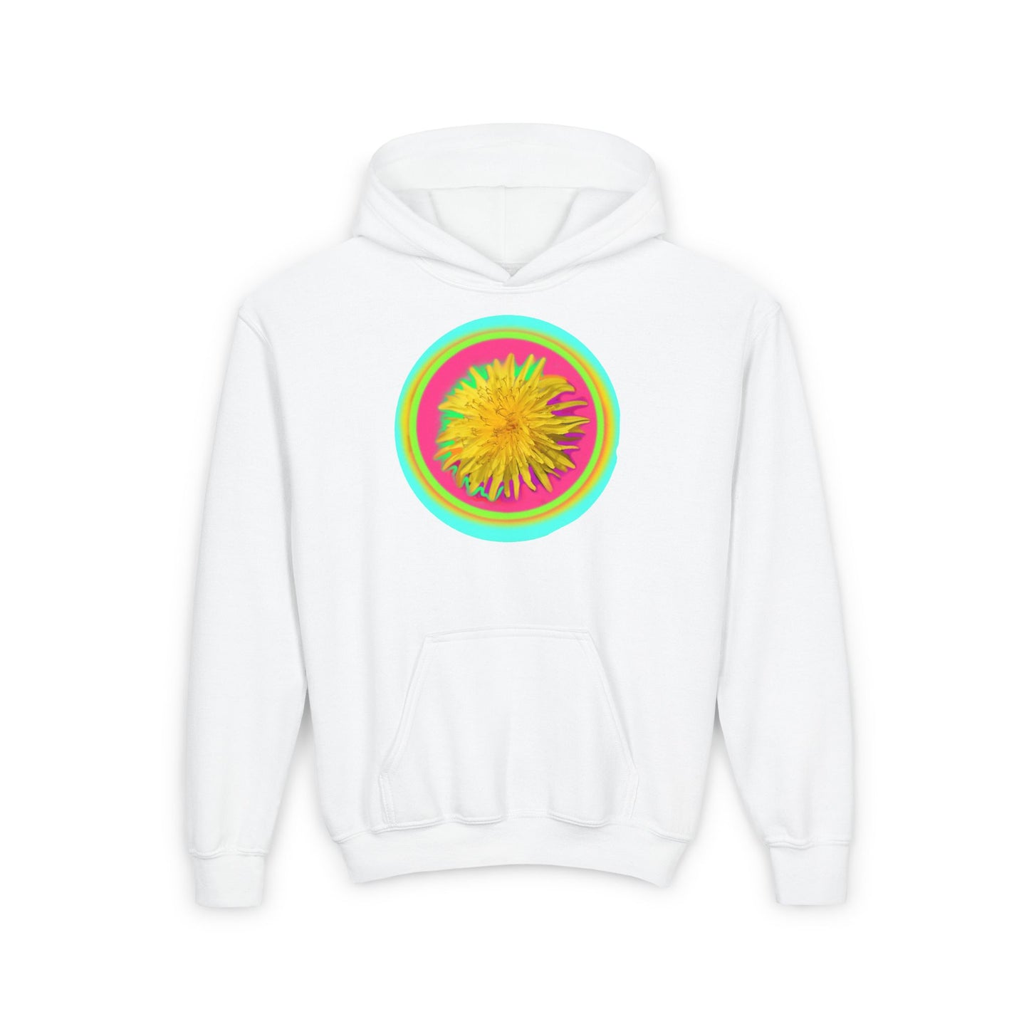 Youth Flower Power Graphic Hoodie