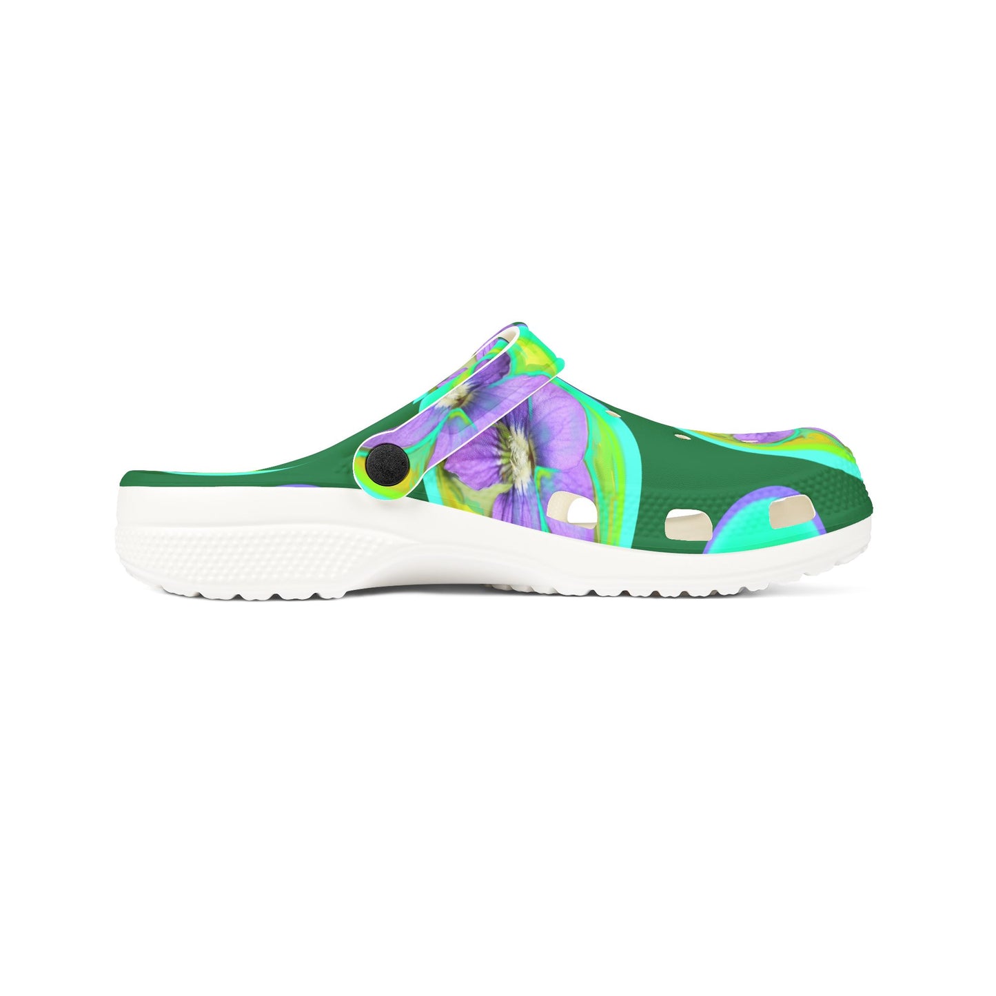 Floral EVA Foam Rubber Clogs - Comfortable and Stylish Slip-Ons