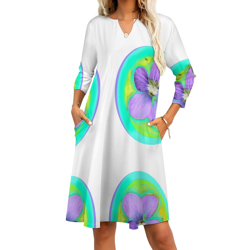 Kleid mit Taschen