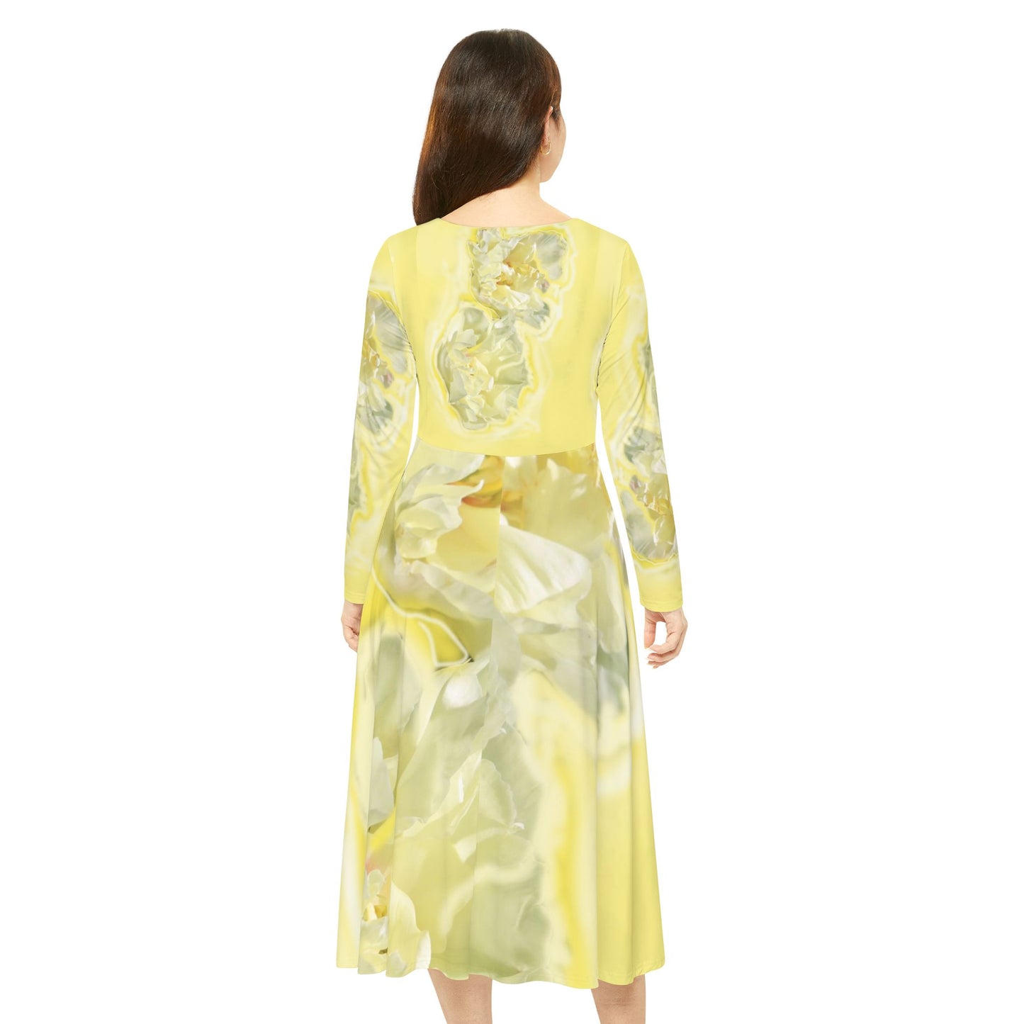 Langärmliges Tanzkleid für Damen