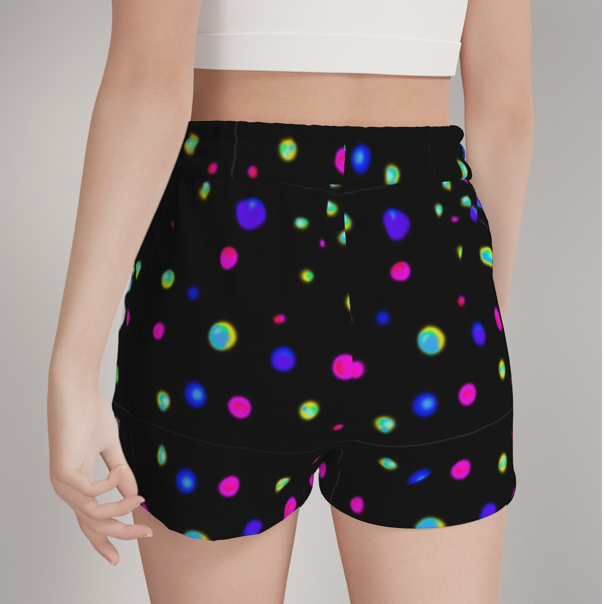 Imperfect PokaDots Freizeitshorts für Damen