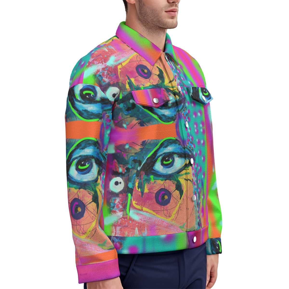 Unisex Lapel Jacket