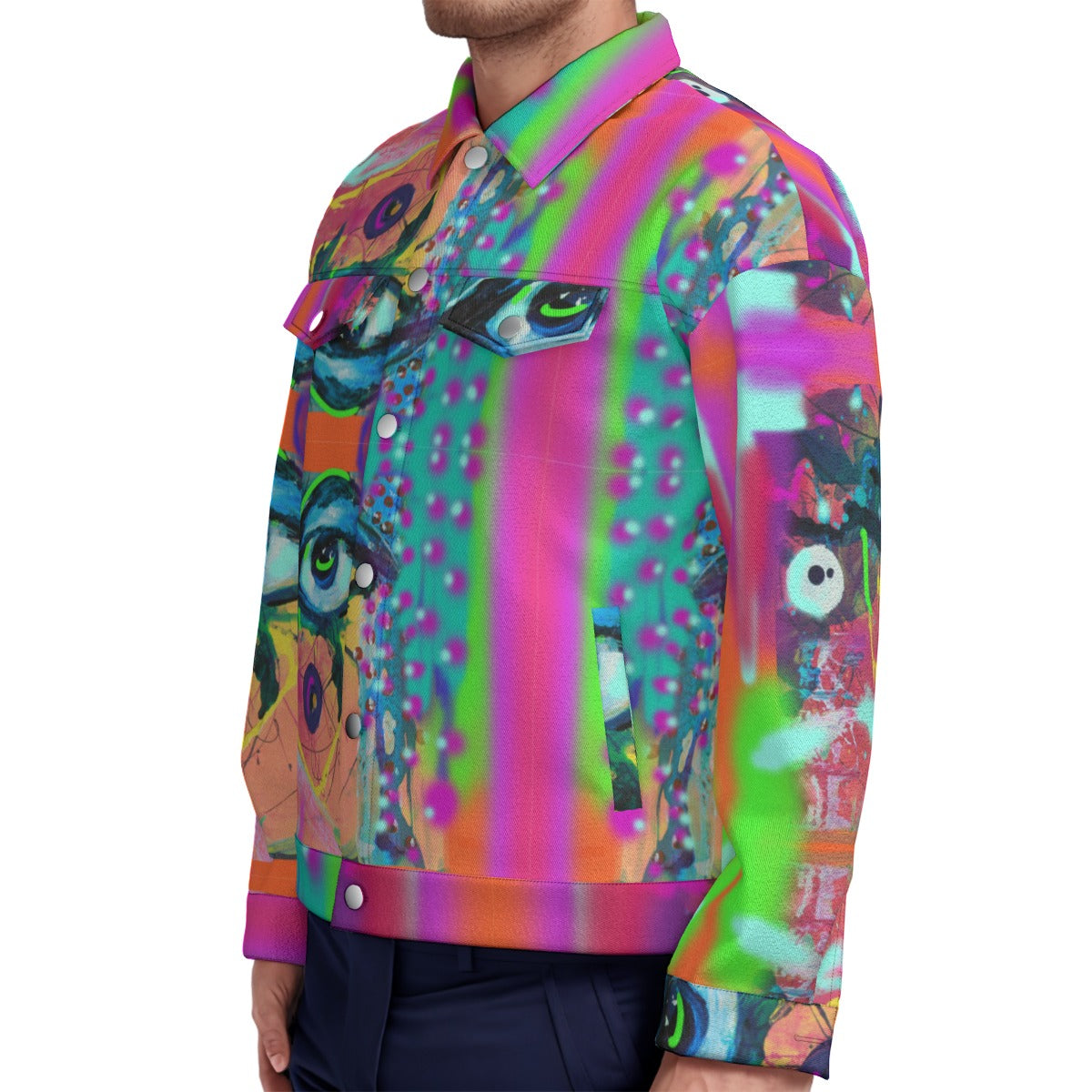 Unisex Lapel Jacket