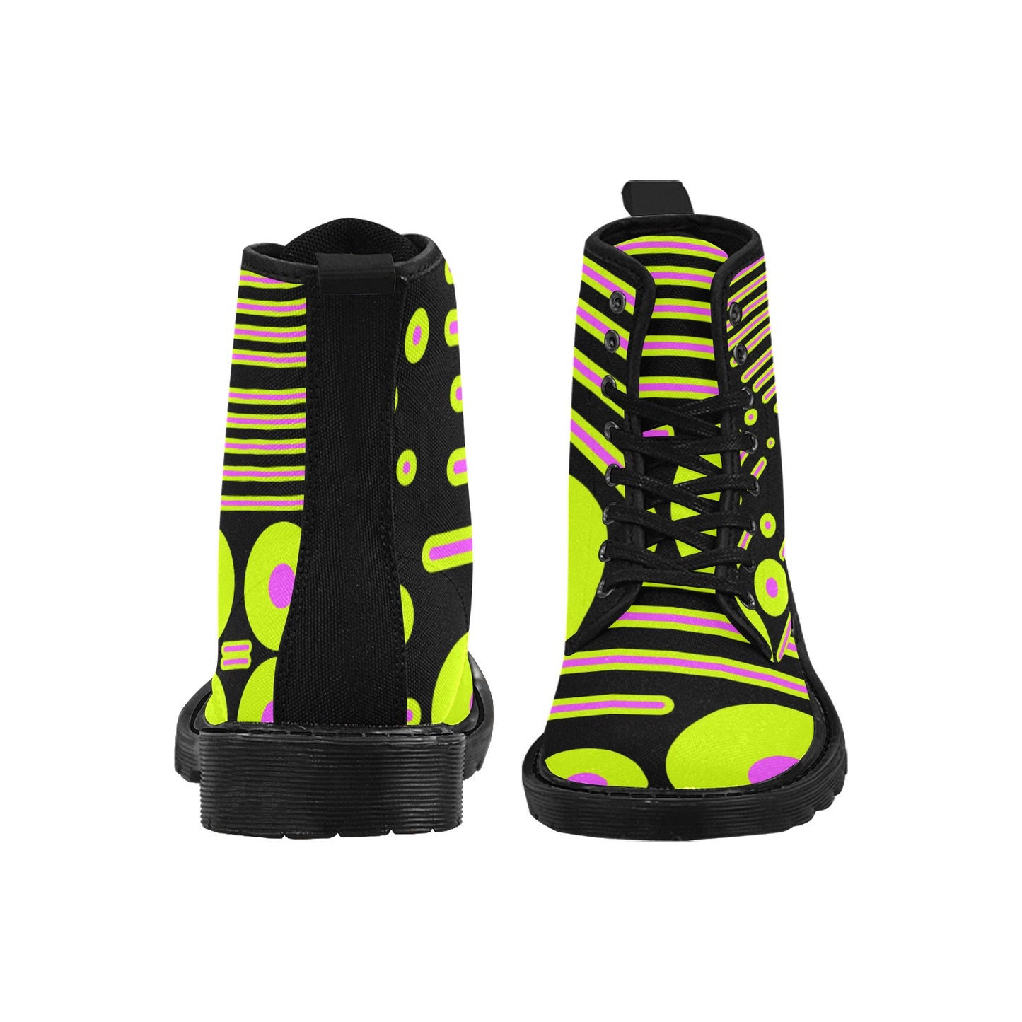 Herren-Schnürstiefel aus Canvas