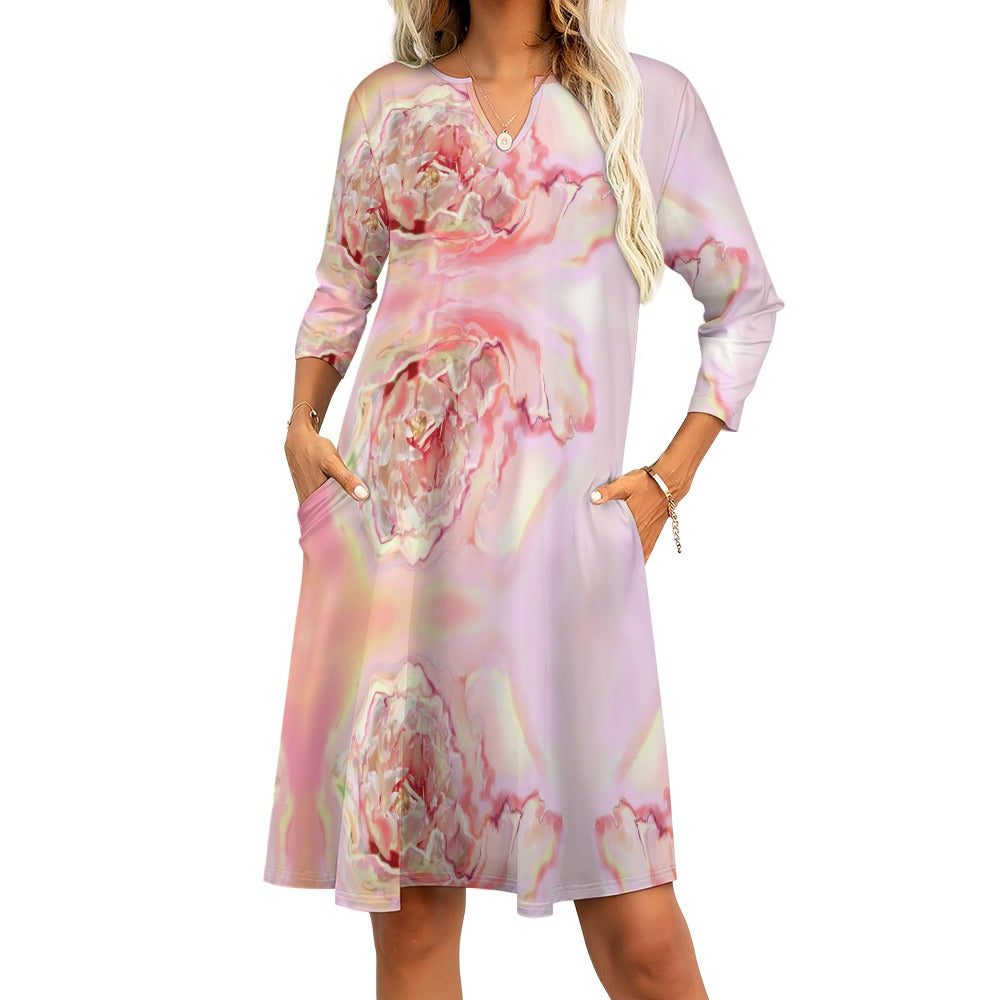 Kleid mit Taschen
