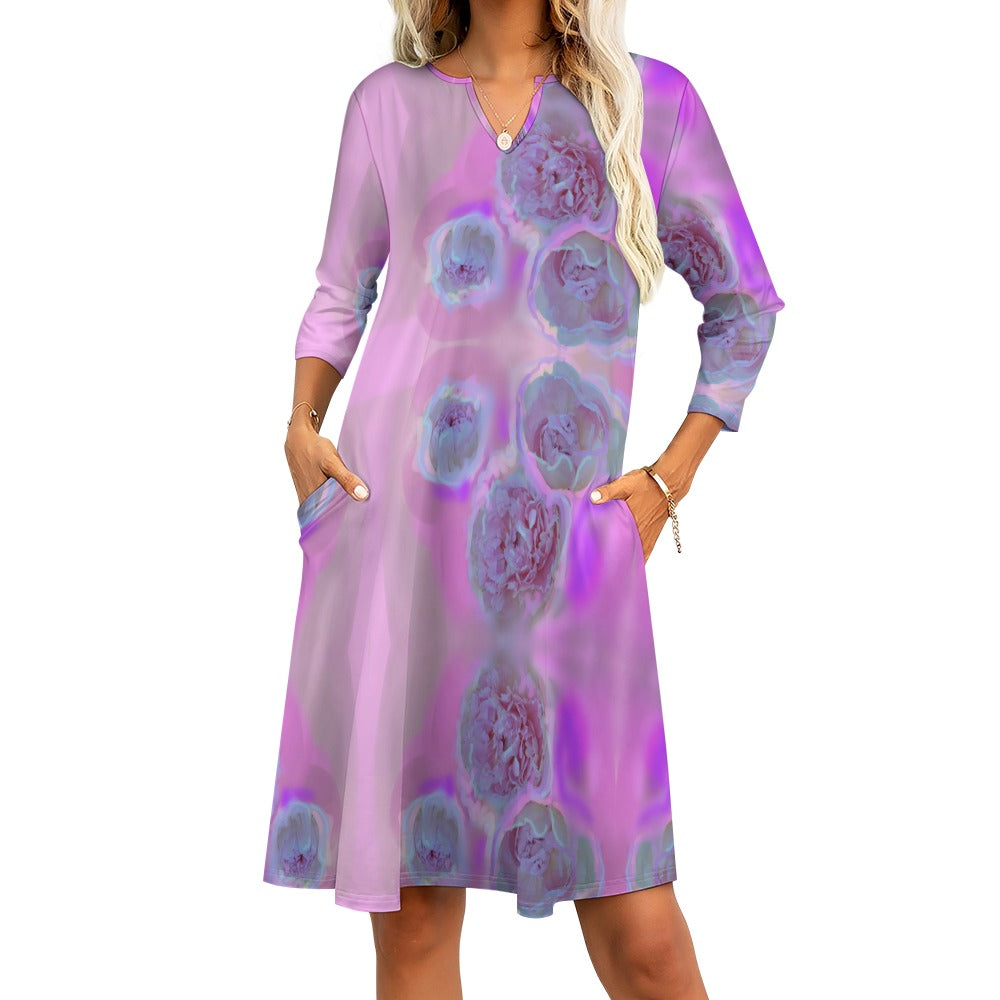 Kleid mit Taschen