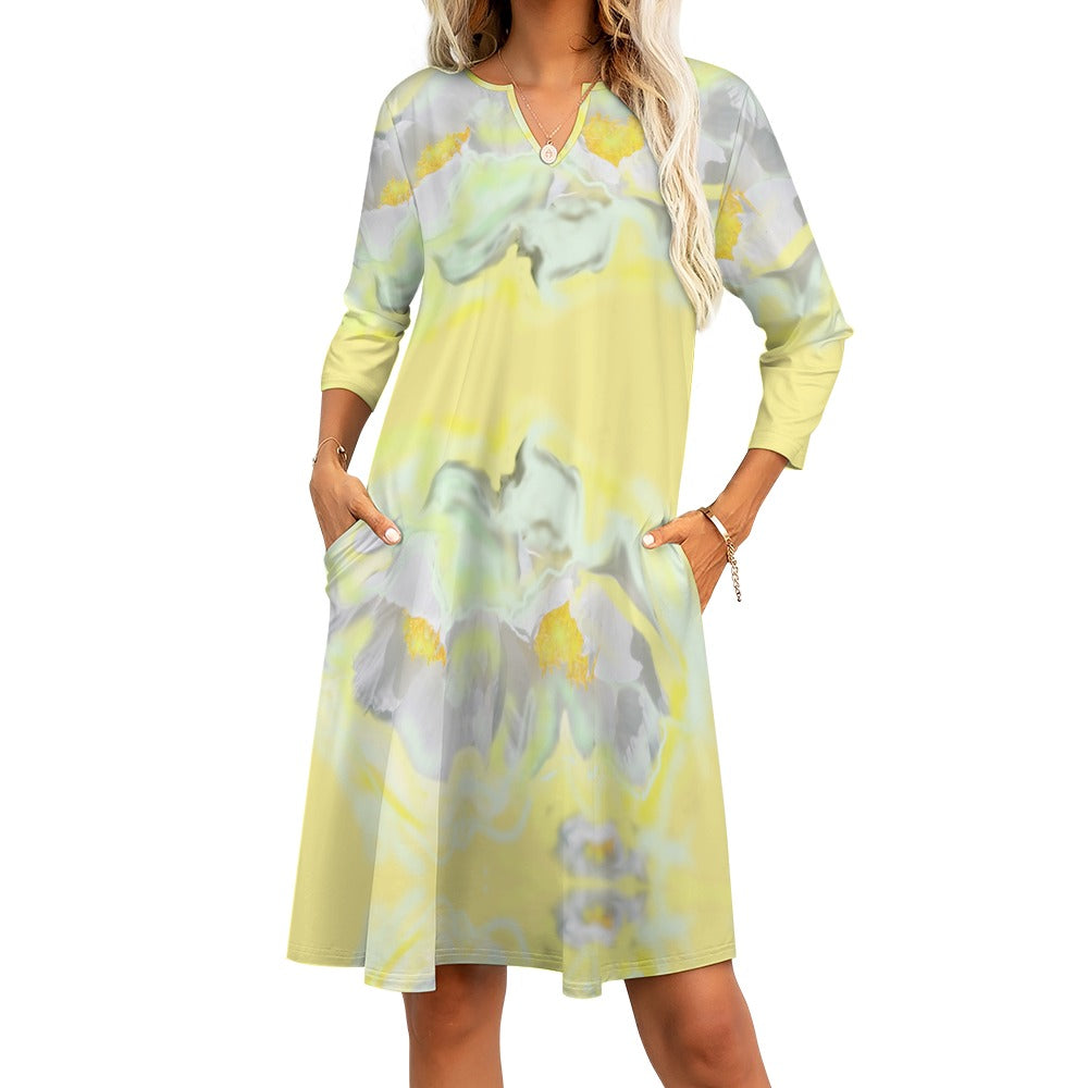 Kleid mit Taschen
