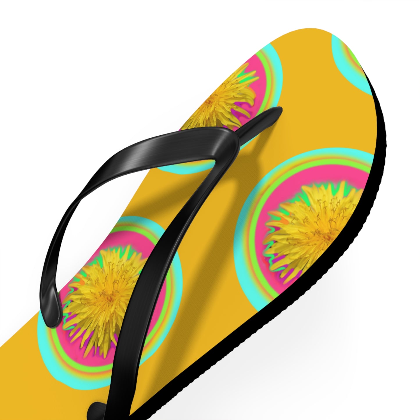 Vibrant Floral Flip Flops | Fun Summer Sandals for Beach Days