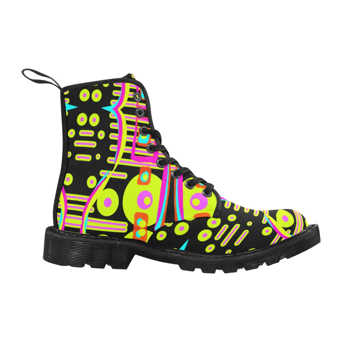 Herren-Schnürstiefel aus Canvas