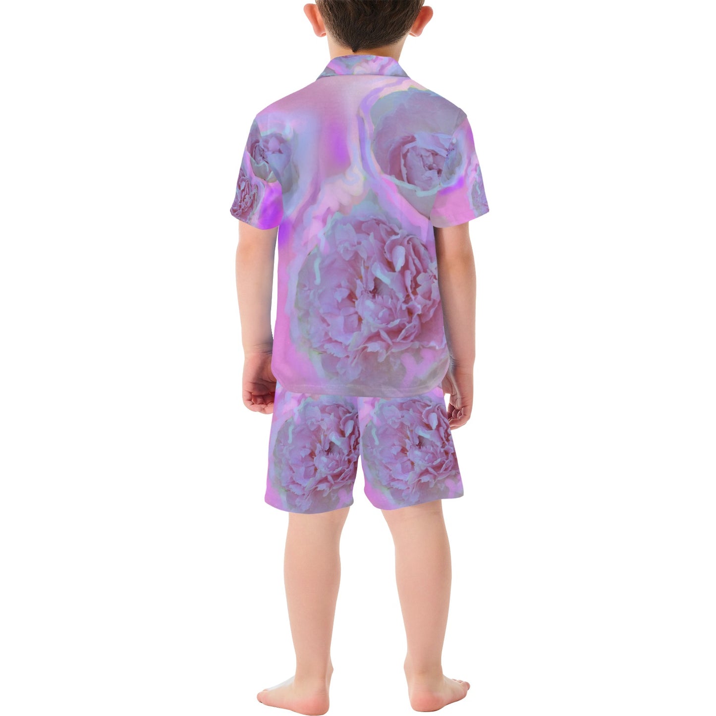 Shorts-Set mit V-Ausschnitt für kleine Jungen
