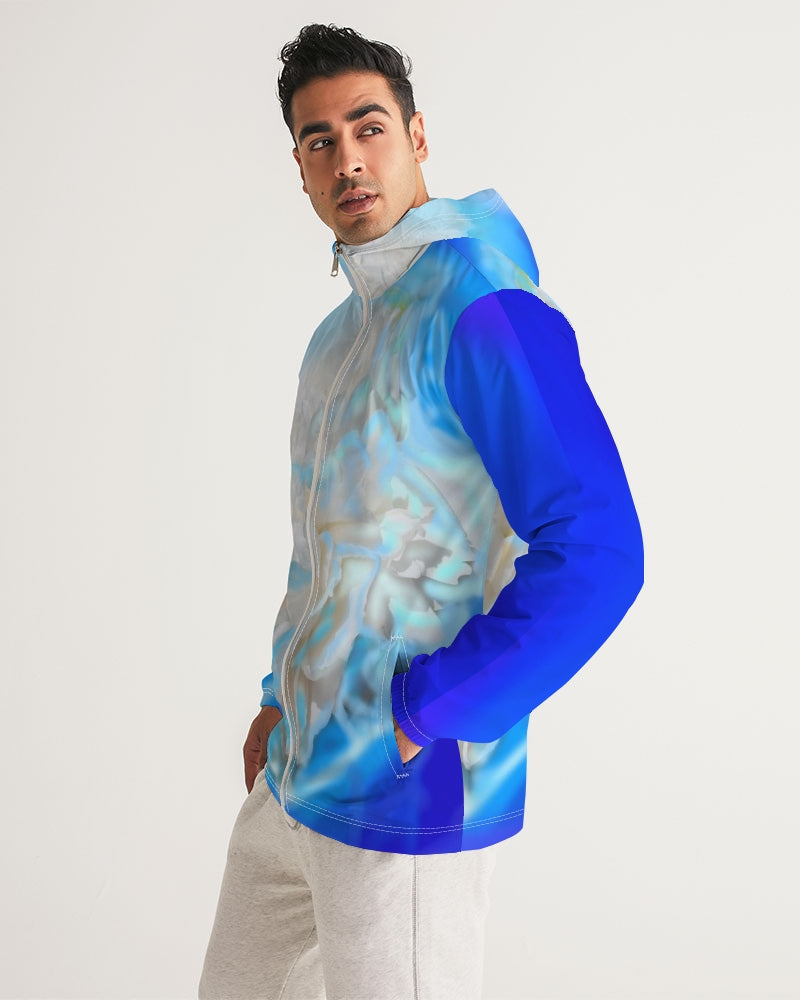 Blaue Windjacke für Herren