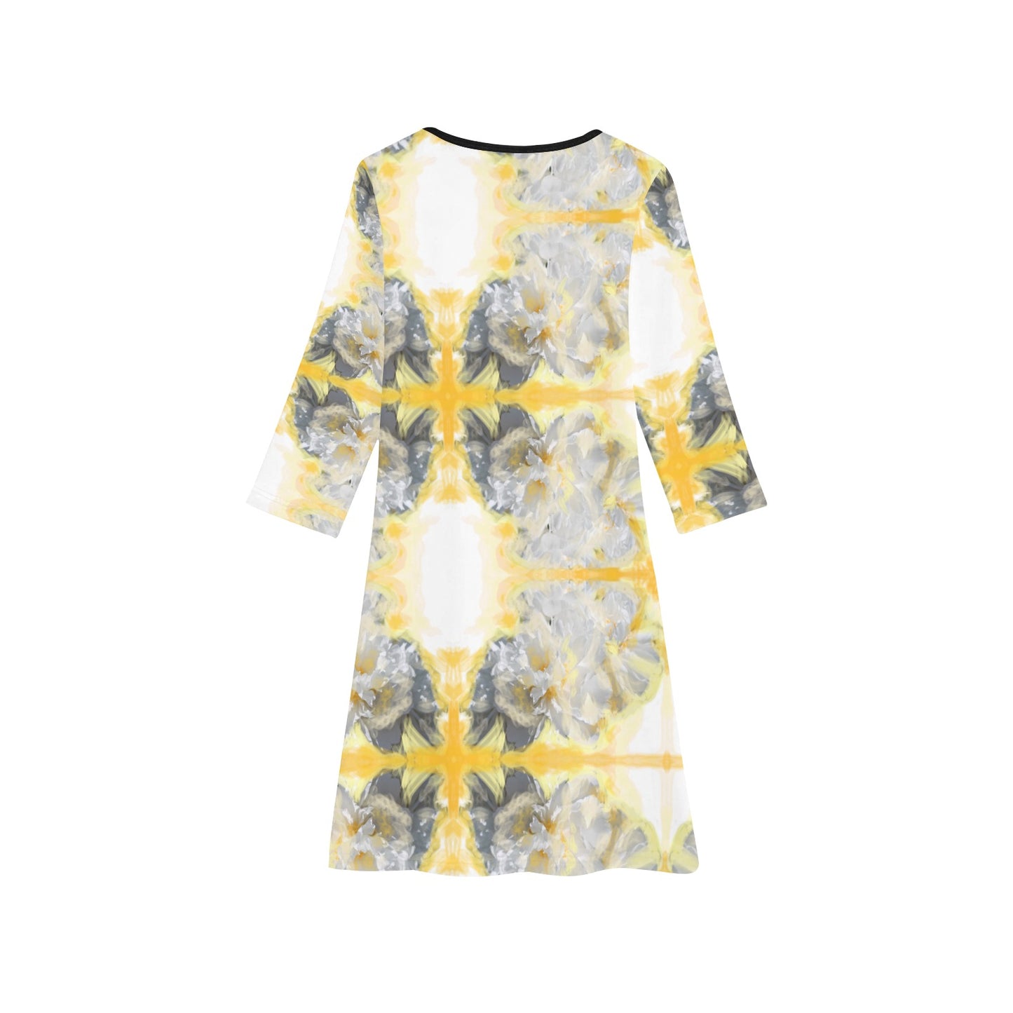 Langärmliges Kleid für Mädchen
