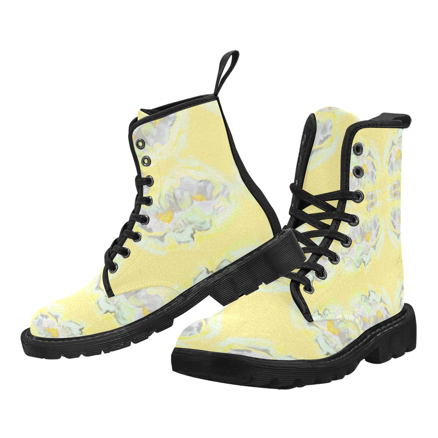 Canvas-Schnürstiefel für Herren