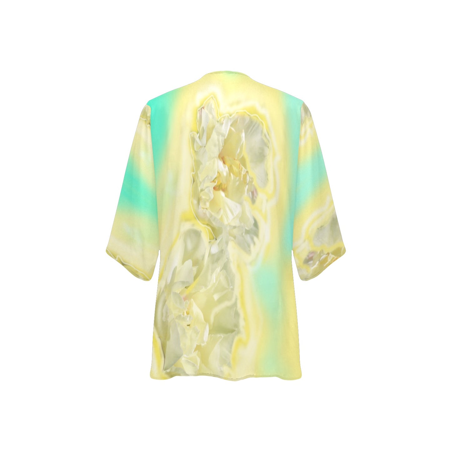 Chiffon-Überwurf im Kimono-Stil für Damen