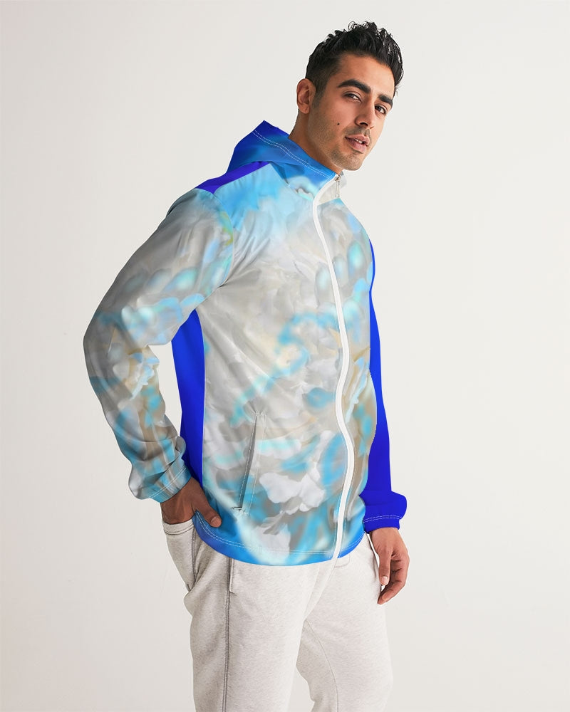 Blaue Windjacke für Herren