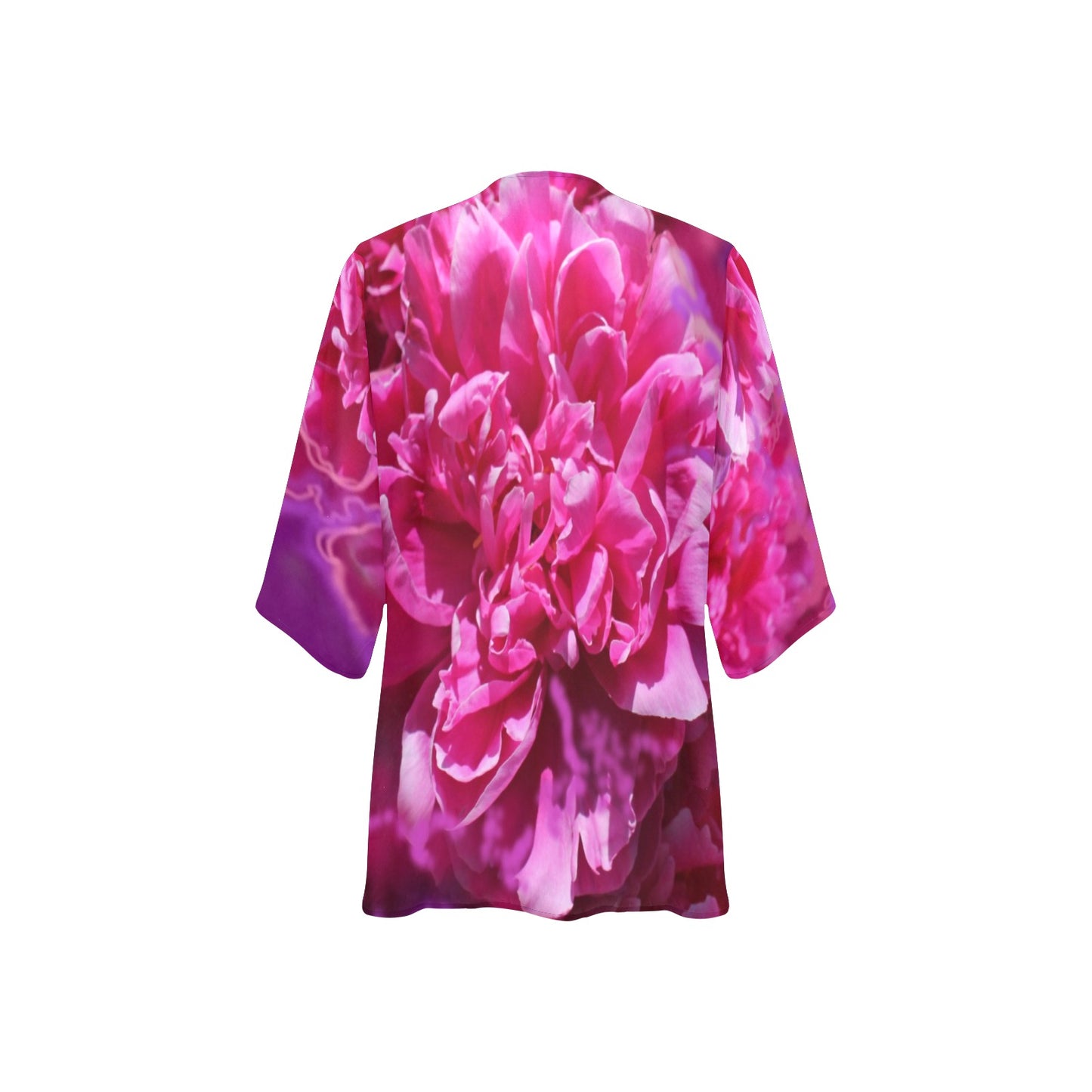 Chiffon-Überwurf im Kimono-Stil für Damen