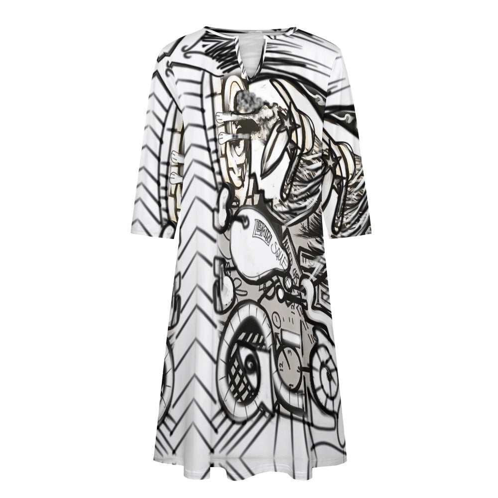 Kleid mit Taschen