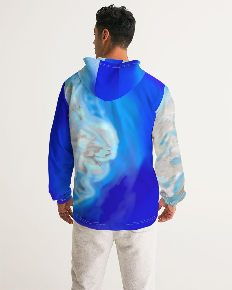 Blaue Windjacke für Herren