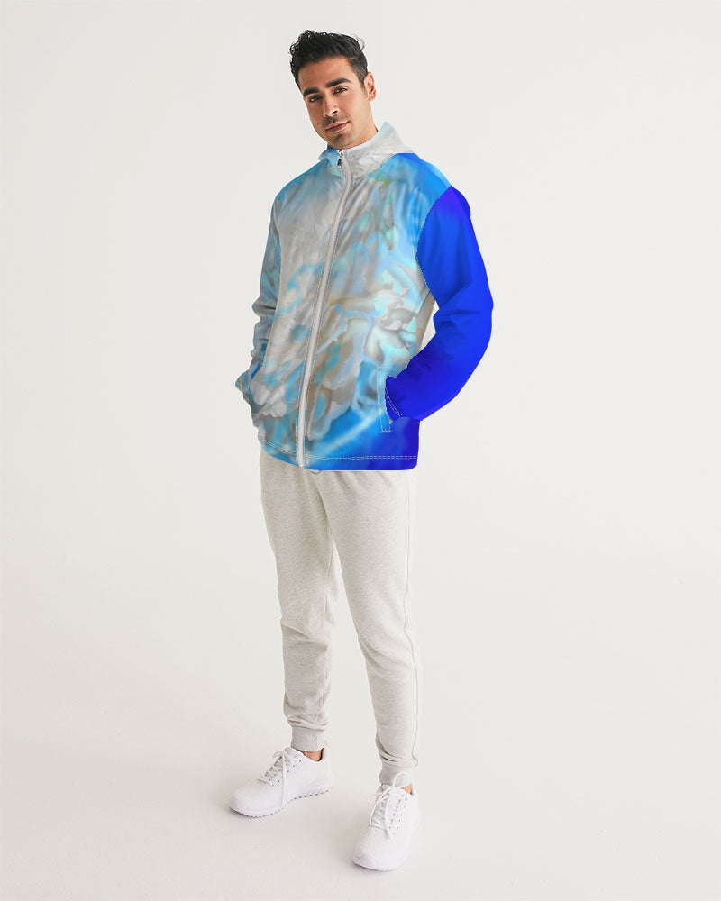 Blaue Windjacke für Herren