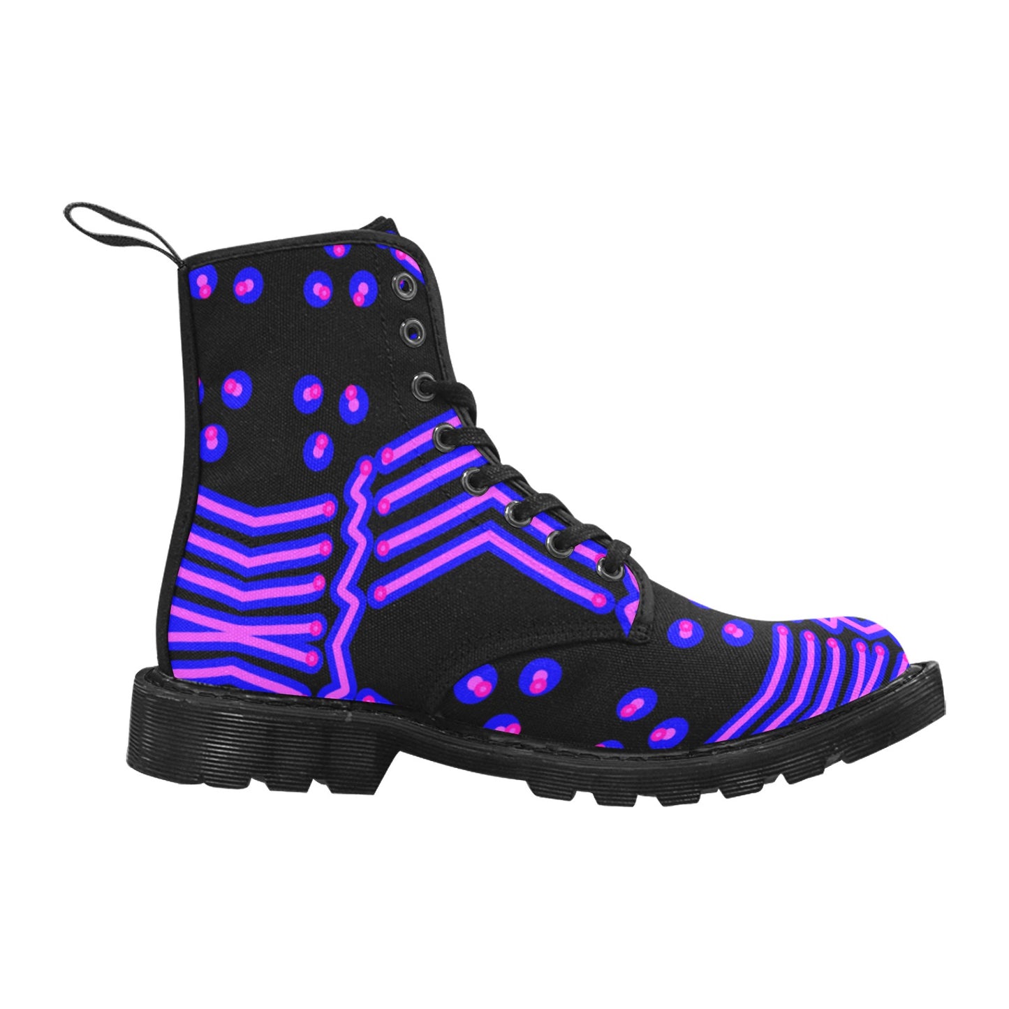 Herren-Schnürstiefel aus Canvas