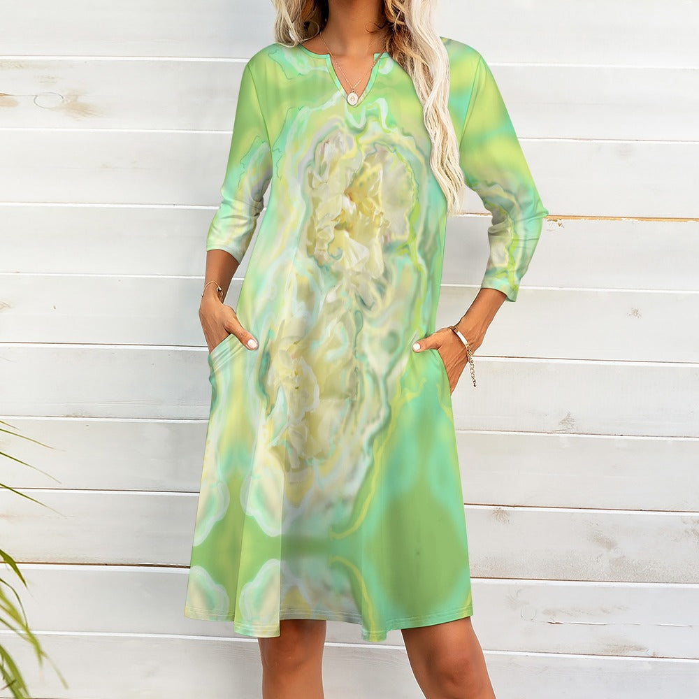Kleid mit Taschen