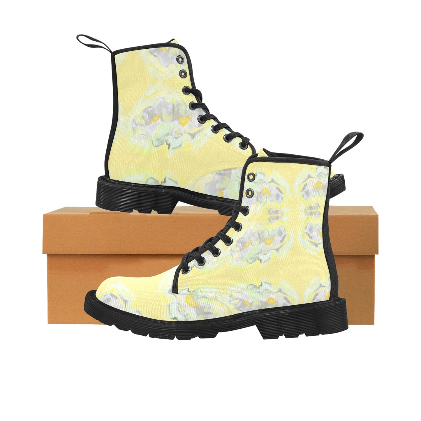 Canvas-Schnürstiefel für Herren