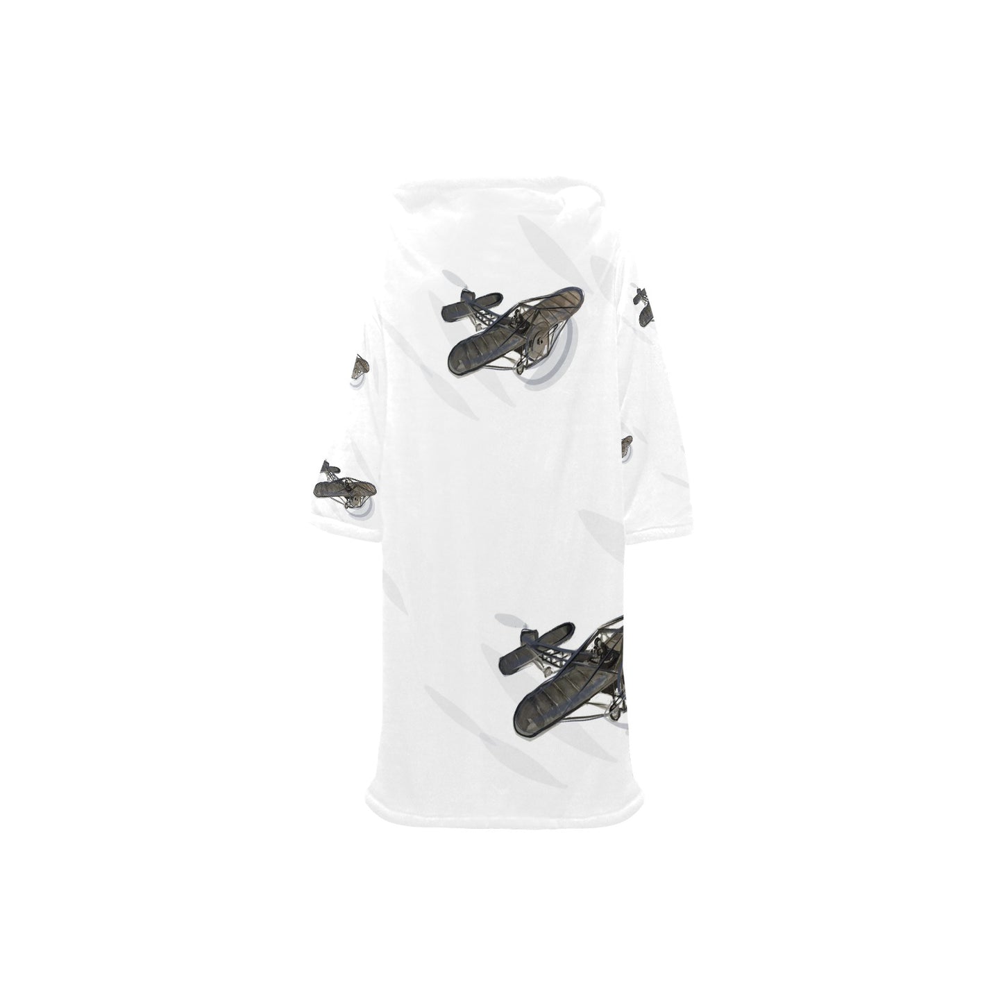 Blanket Robe with Sleeves for Kids