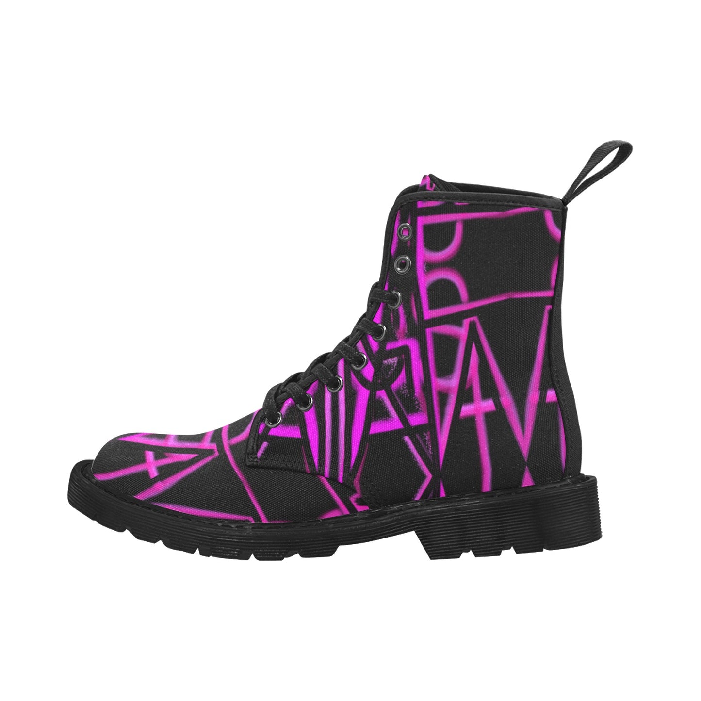 Herren-Schnürstiefel aus Canvas