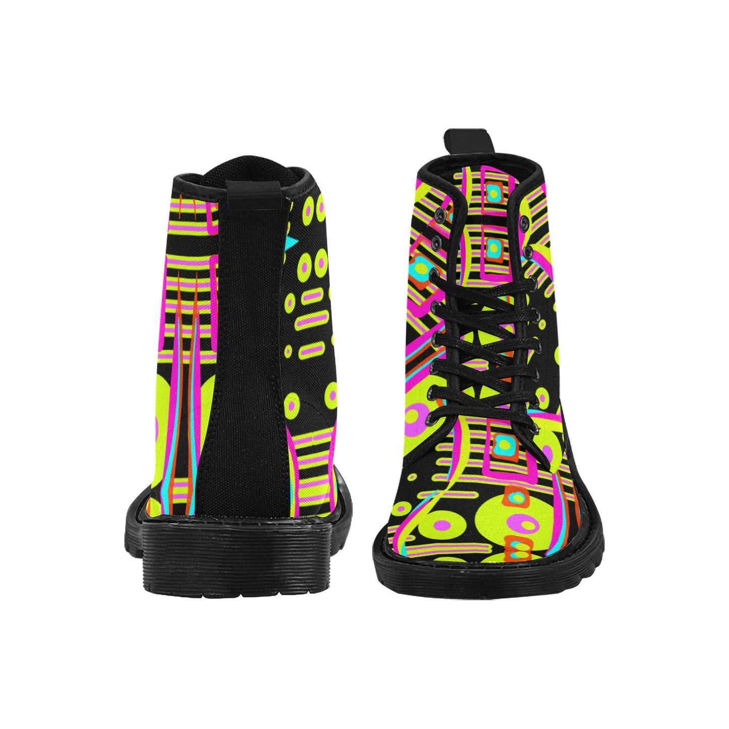 Herren-Schnürstiefel aus Canvas