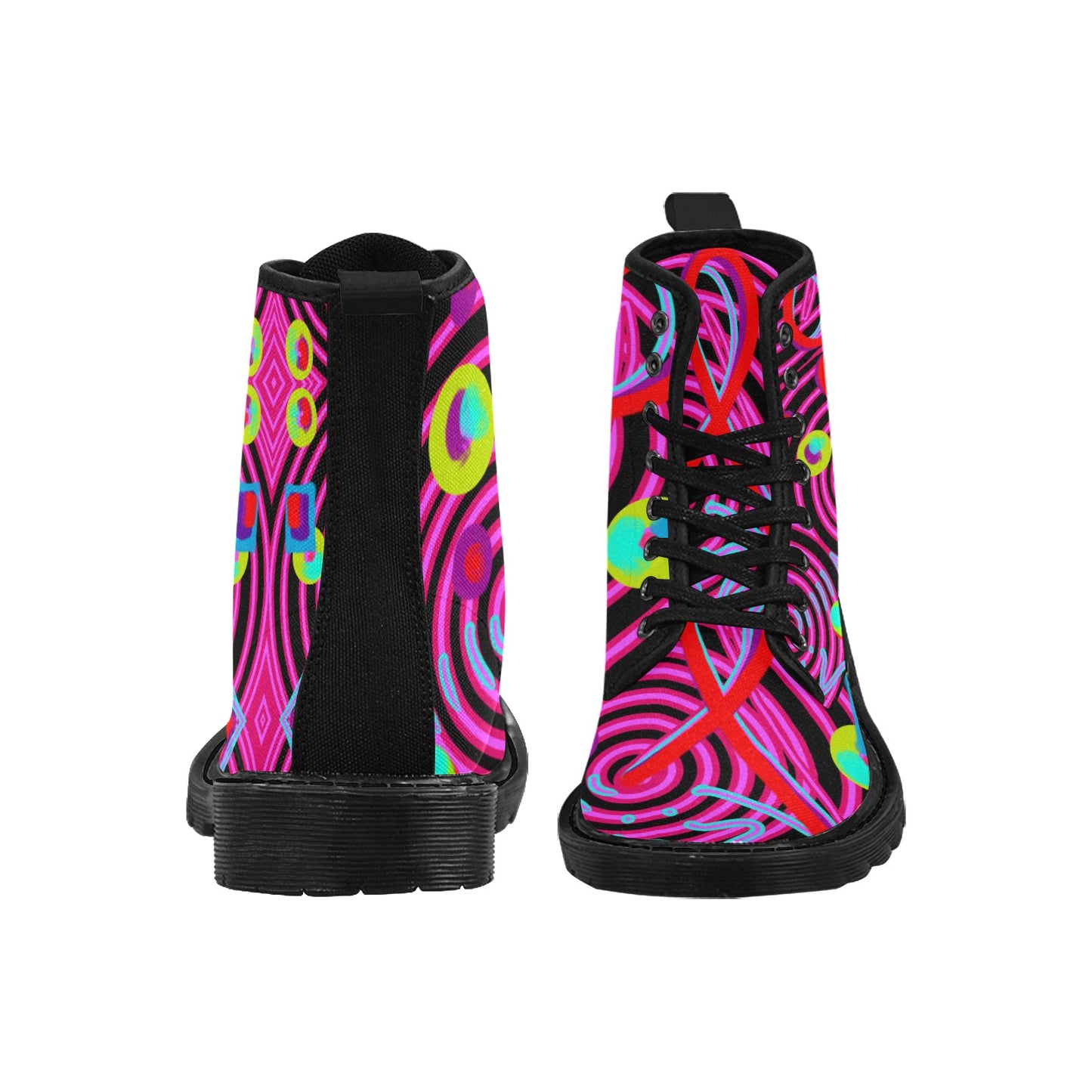 Herren-Schnürstiefel aus Canvas