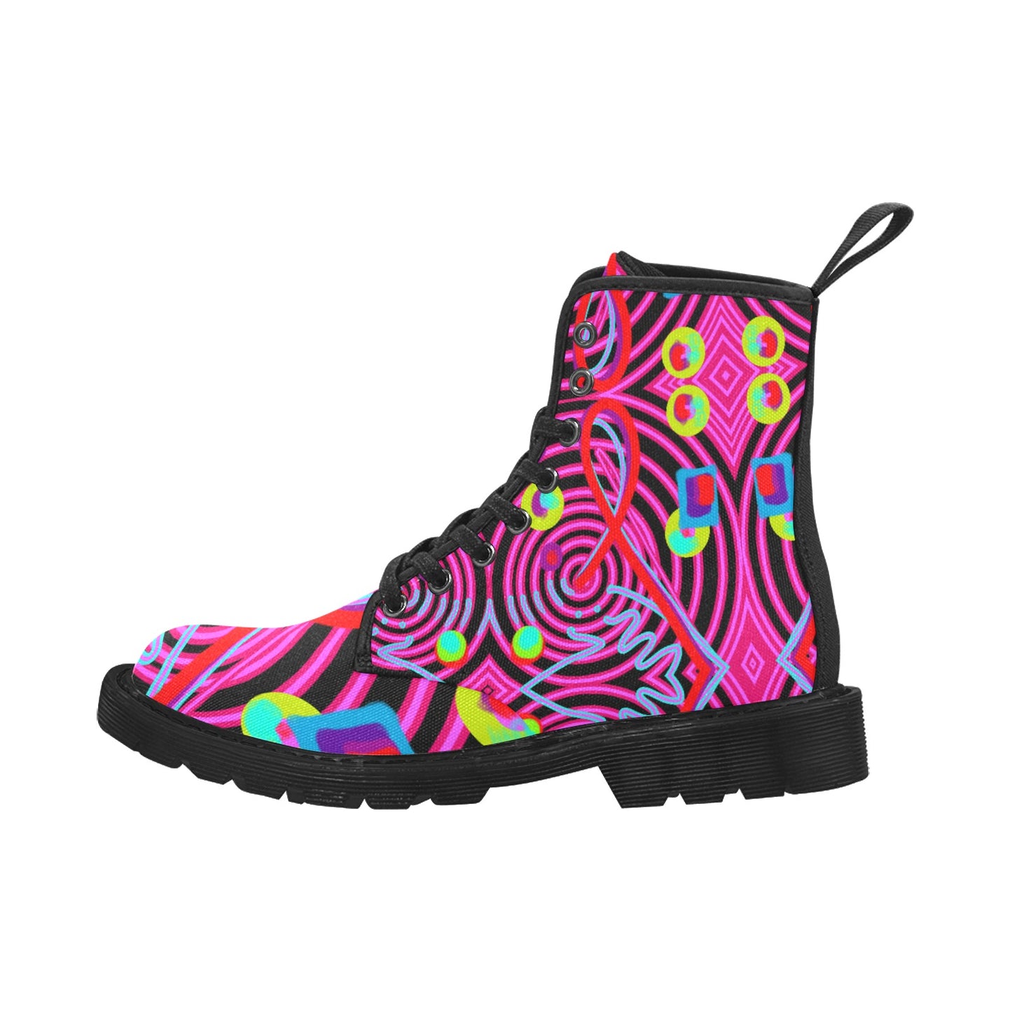 Herren-Schnürstiefel aus Canvas