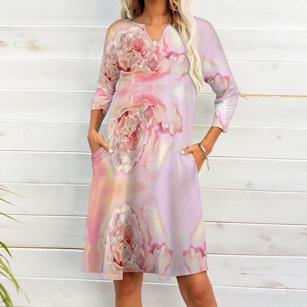 Kleid mit Taschen