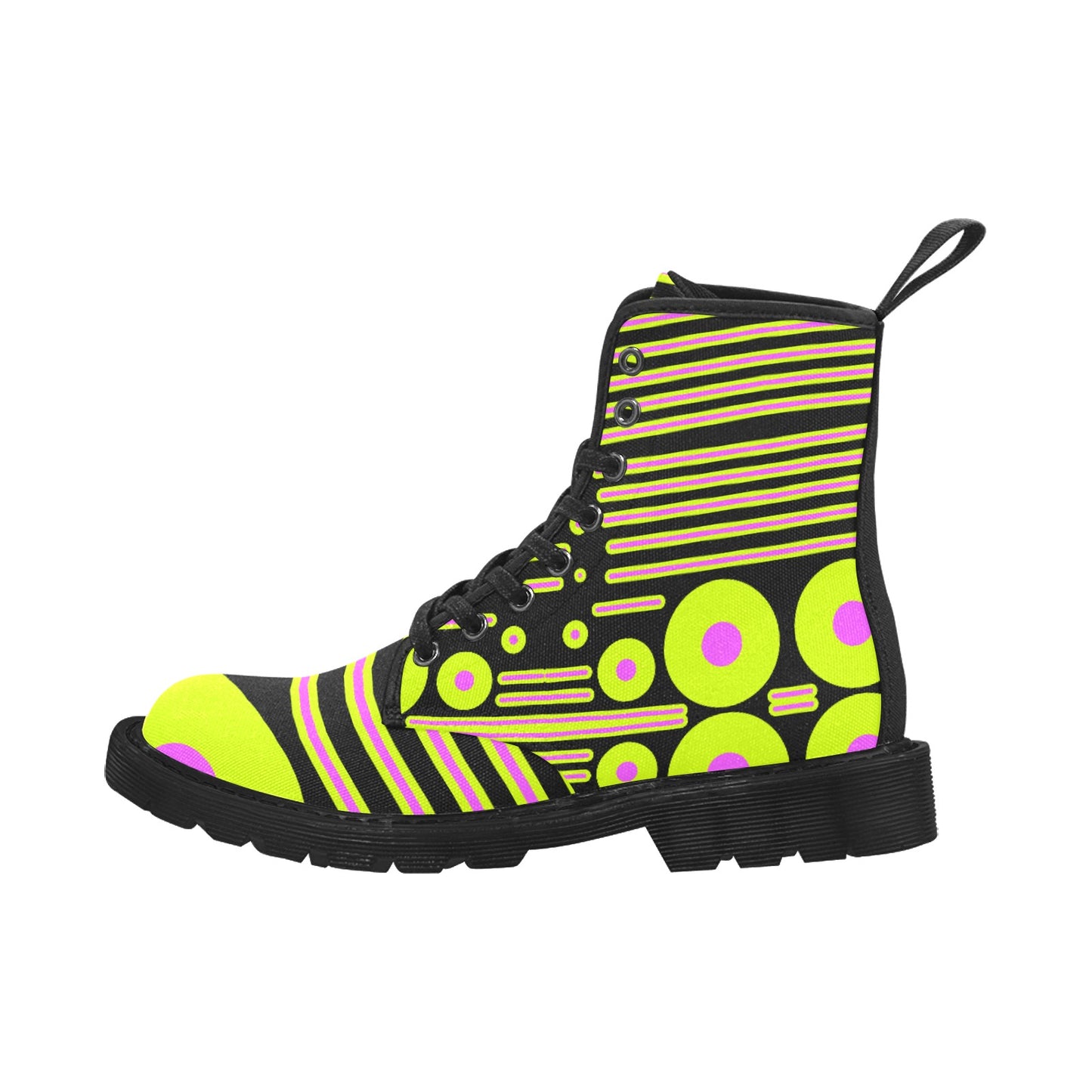 Herren-Schnürstiefel aus Canvas