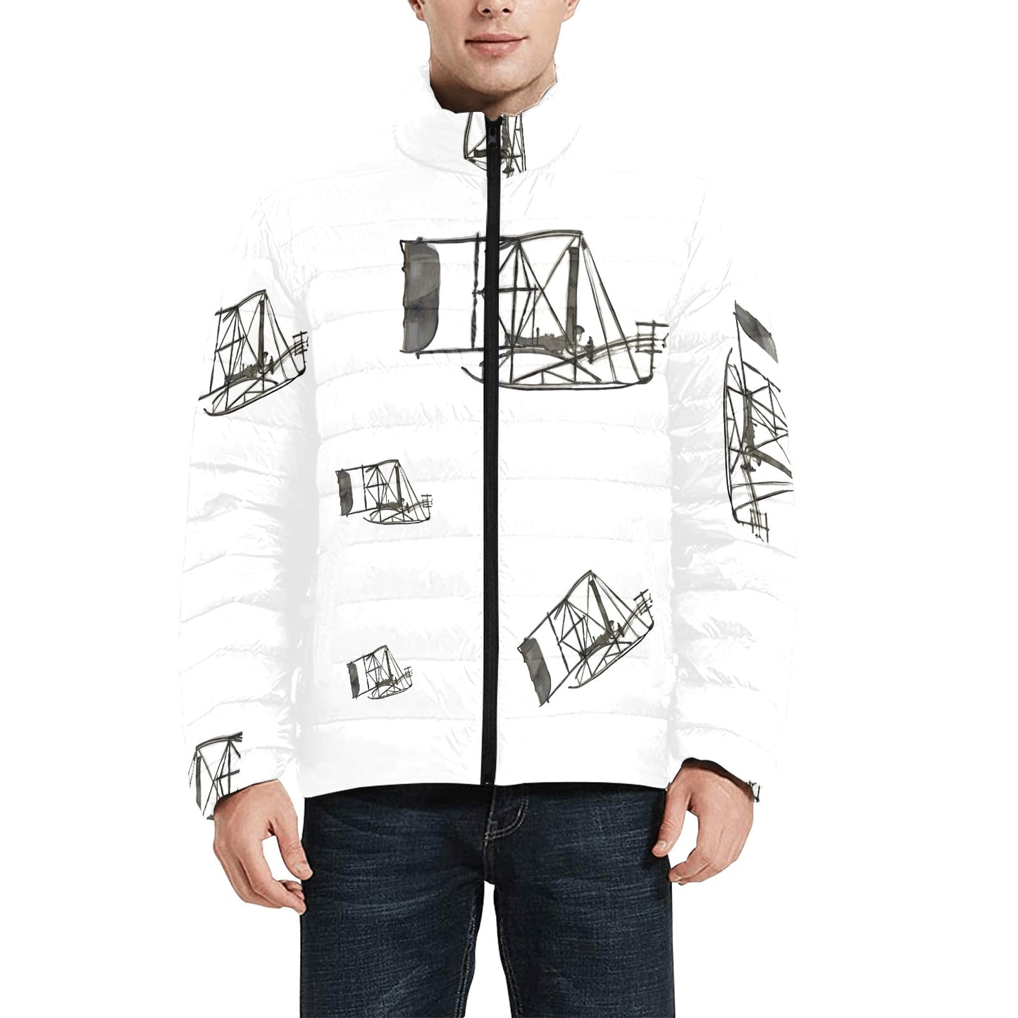 Leichte Bomberjacke für Herren