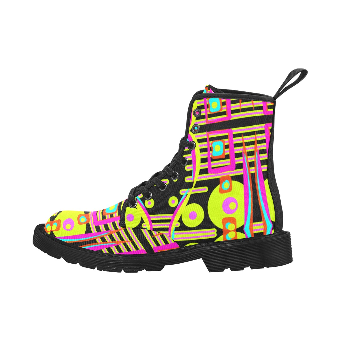 Herren-Schnürstiefel aus Canvas