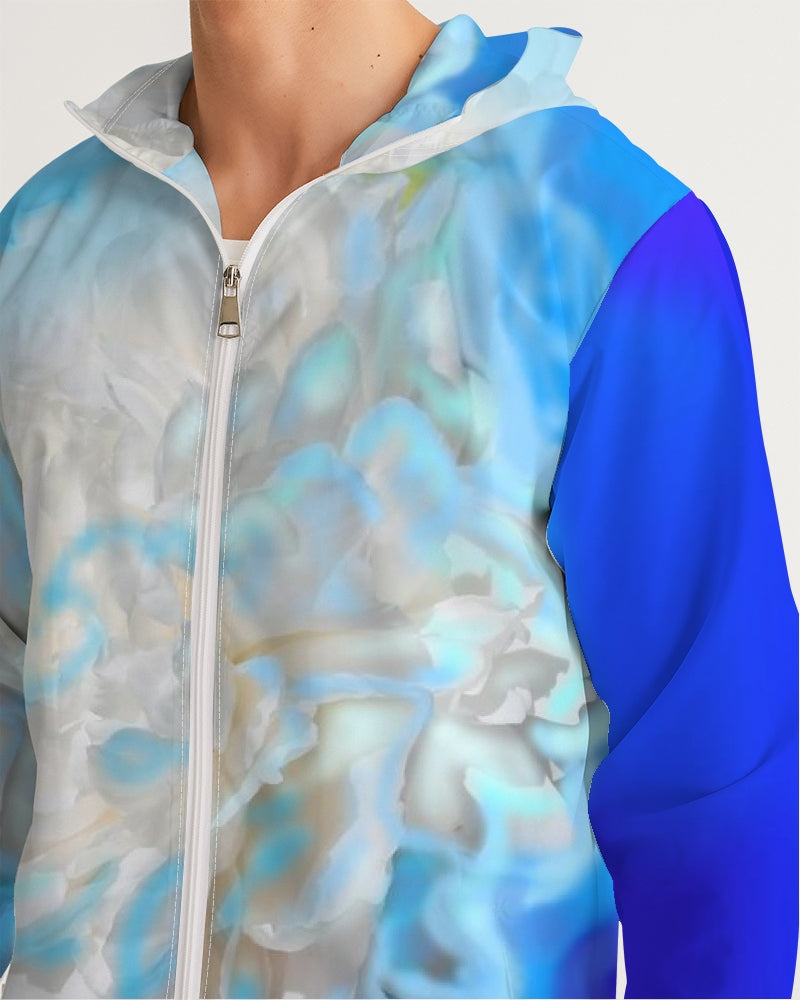 Blaue Windjacke für Herren