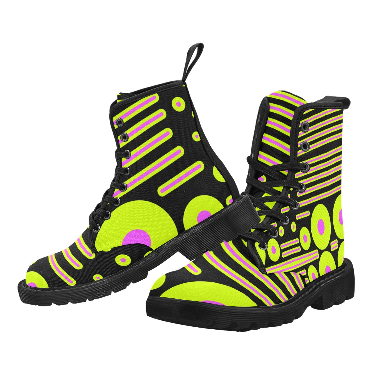 Herren-Schnürstiefel aus Canvas