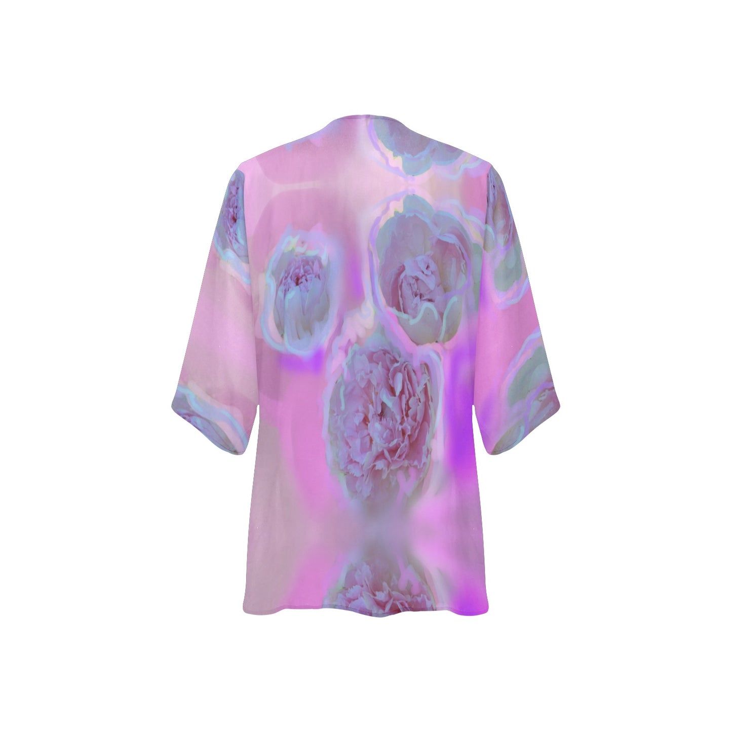 Chiffon-Überwurf im Kimono-Stil für Damen