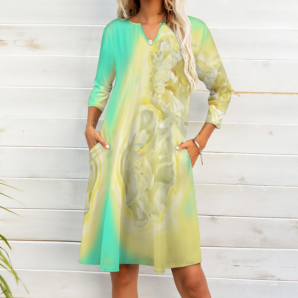 Kleid mit Taschen