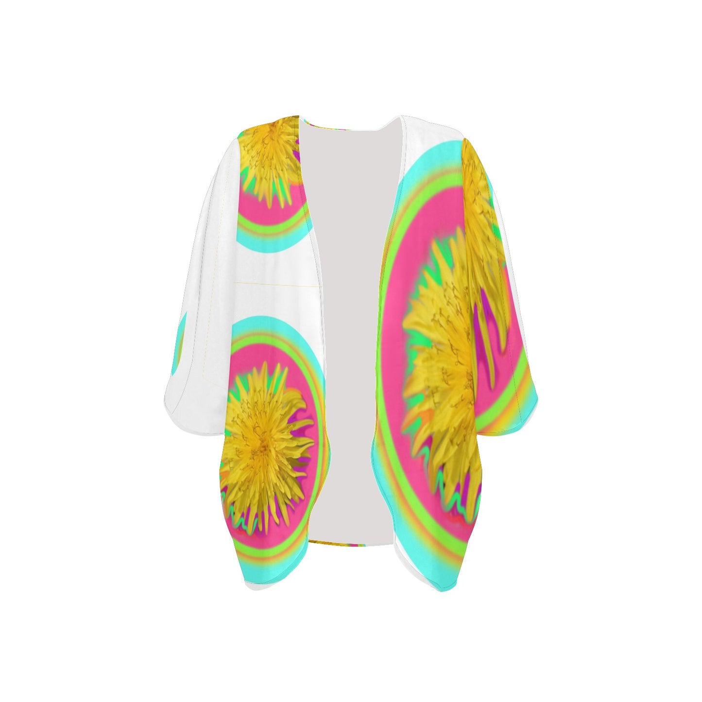 Chiffon-Überwurf im Kimono-Stil für Damen