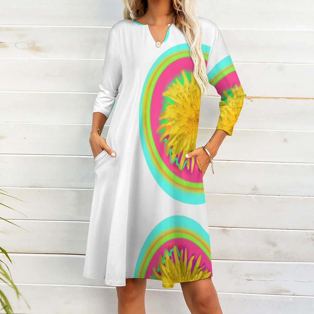Kleid mit Taschen