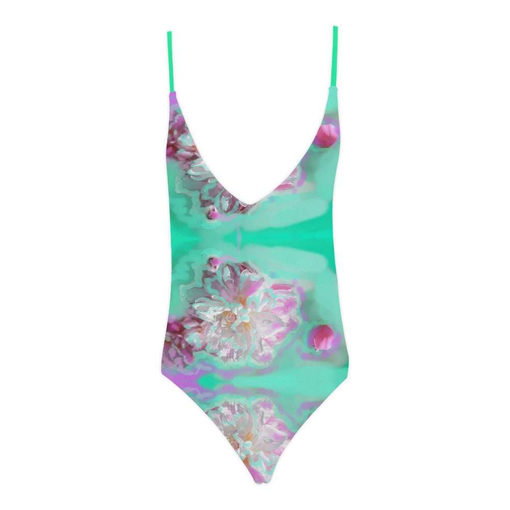 Sexy Lacing Backless One-Piece