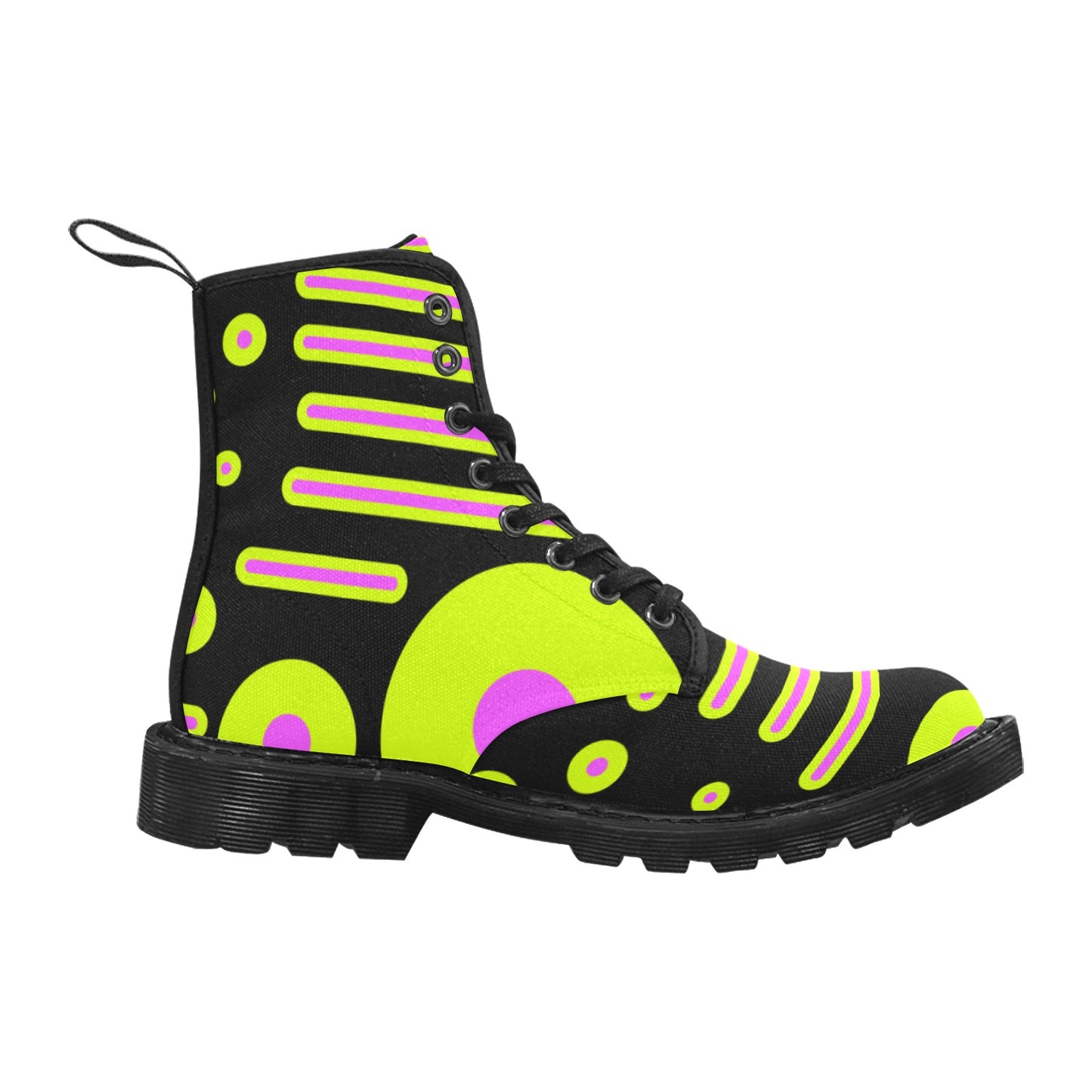 Herren-Schnürstiefel aus Canvas