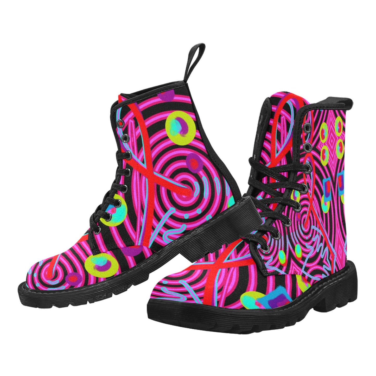 Herren-Schnürstiefel aus Canvas