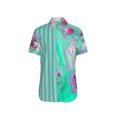 Abstract Floral Men Shirt