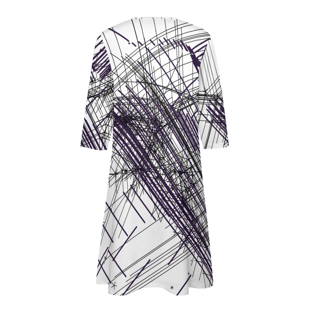 Artsy Dress with Pockets