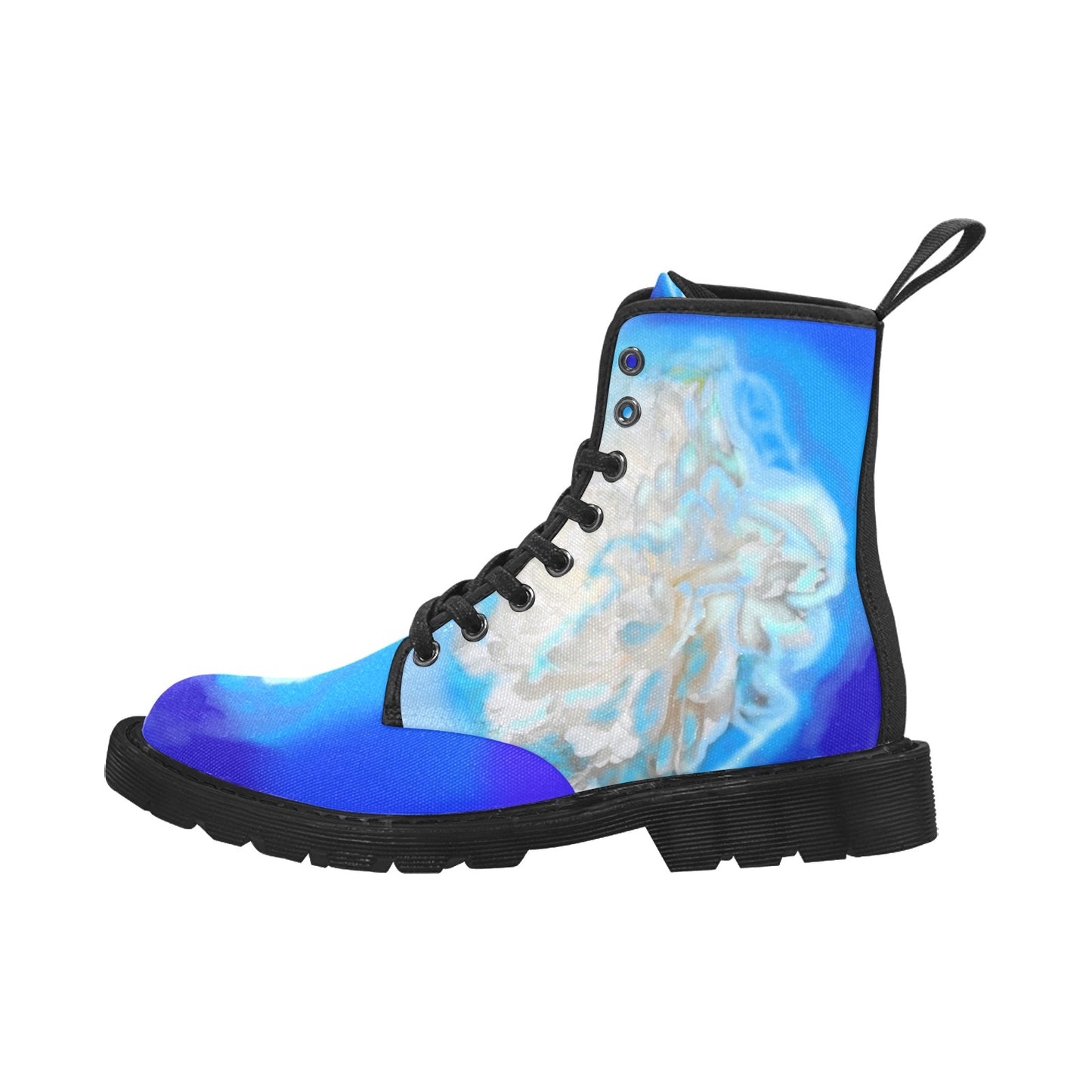 Women's Lace Up Canvas Boots