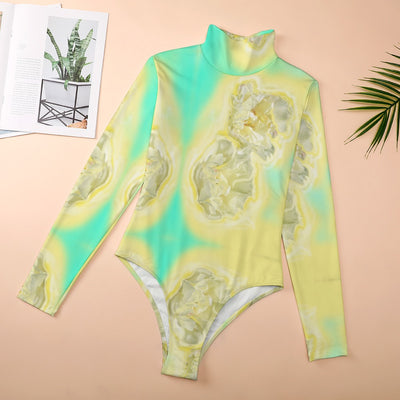 Women's Turtleneck Long Sleeve Bodysuit